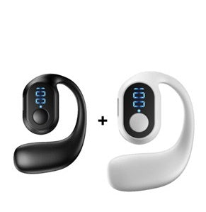 Business Wireless Headset Ear-mounted Non In-ear Smart Digital Display