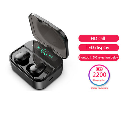 Bluetooth Earphone Stereo Headphone Wireless Earbuds Heads